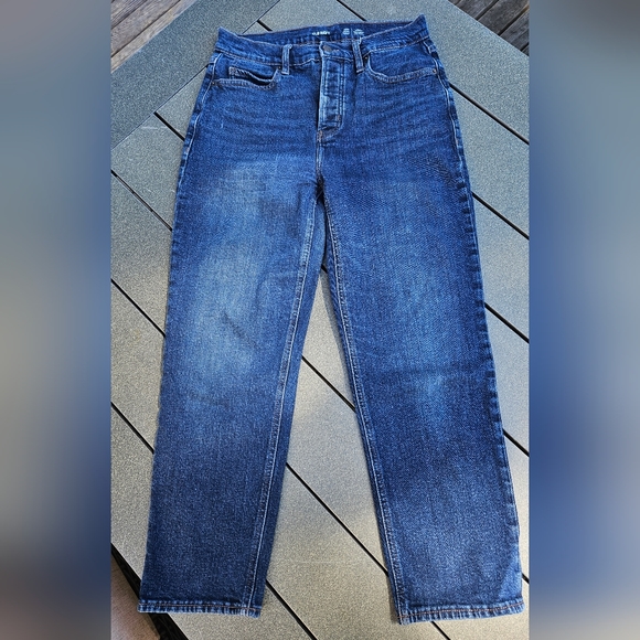 Old Navy extra high rise sky high straight US10 - Picture 1 of 4